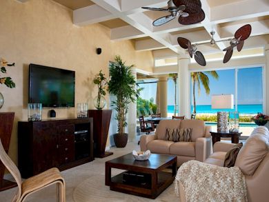 Exclusive Beachfront Grace Bay Villa rental